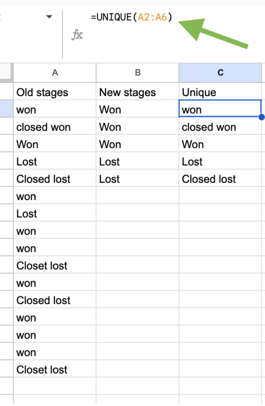 Normalize stages example