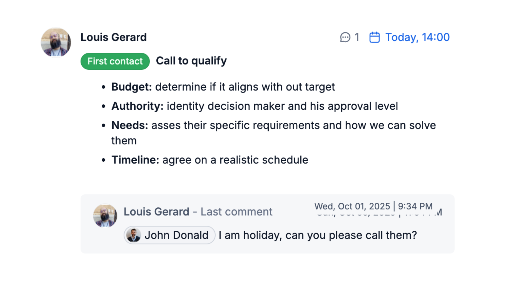 Alles wird pünktlich erledigt