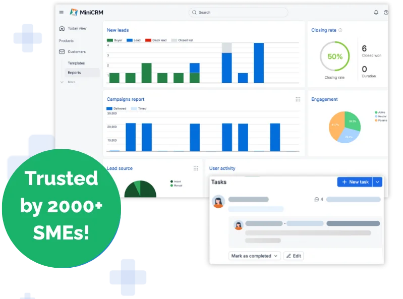 MiniCRM - CRM tool for small and medium businesses